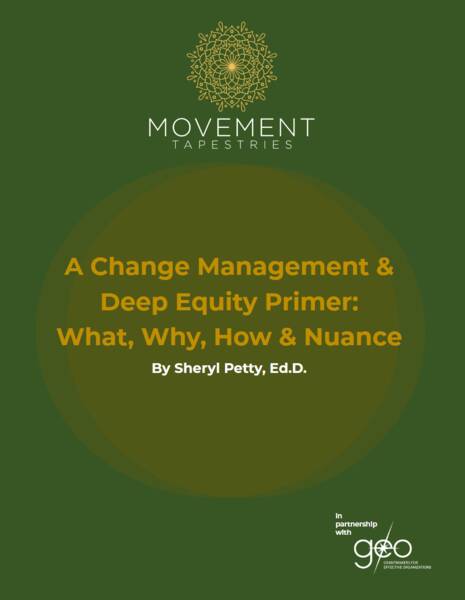 Cover - A Change Management Primer