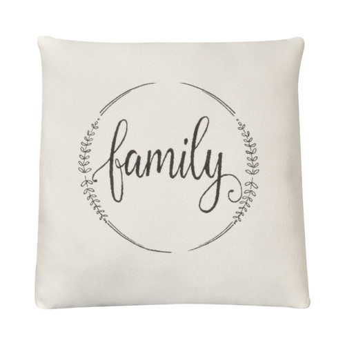 Crestview Family Circle Raven 19" Pillow