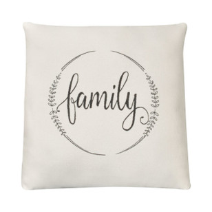 Crestview Family Circle Raven 19" Pillow