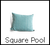 Square Pool Pillow