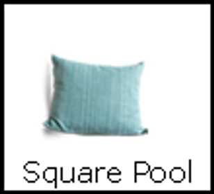 Square Pool Pillow